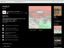 Tablet Screenshot of chels.bandcamp.com