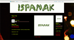 Desktop Screenshot of ispanak.bandcamp.com