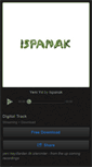 Mobile Screenshot of ispanak.bandcamp.com