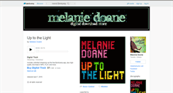 Desktop Screenshot of melaniedoane.bandcamp.com