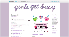 Desktop Screenshot of girlsgetbusy.bandcamp.com