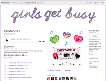 Tablet Screenshot of girlsgetbusy.bandcamp.com