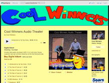 Tablet Screenshot of coolwinners.bandcamp.com