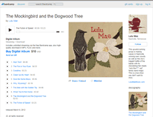 Tablet Screenshot of lulumae.bandcamp.com