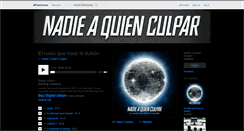 Desktop Screenshot of nadieaquienculpar.bandcamp.com