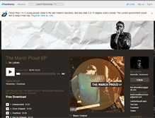 Tablet Screenshot of bolatham.bandcamp.com