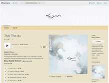 Tablet Screenshot of lyan.bandcamp.com