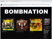 Tablet Screenshot of bombnation.bandcamp.com