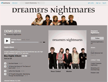 Tablet Screenshot of dreamersnightmares.bandcamp.com
