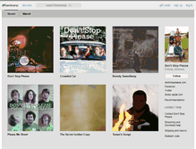 Tablet Screenshot of dontstopplease.bandcamp.com