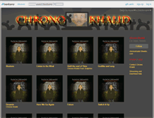 Tablet Screenshot of chronokhalid.bandcamp.com