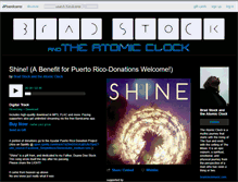 Tablet Screenshot of bradstock.bandcamp.com