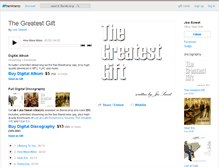 Tablet Screenshot of joesweet.bandcamp.com