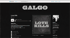Desktop Screenshot of galgo.bandcamp.com