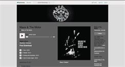 Desktop Screenshot of maceandthemotor.bandcamp.com
