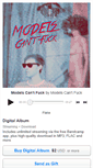 Mobile Screenshot of modelscantfuck.bandcamp.com