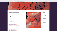 Desktop Screenshot of buffalosupernova.bandcamp.com