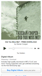 Mobile Screenshot of kierancooper.bandcamp.com