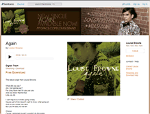 Tablet Screenshot of louisebrowne.bandcamp.com