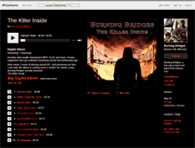 Tablet Screenshot of burningbridgeskc.bandcamp.com