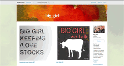 Desktop Screenshot of biggirlsounds.bandcamp.com