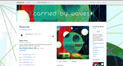 Desktop Screenshot of carriedbywaves.bandcamp.com