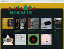 Tablet Screenshot of nikmis.bandcamp.com