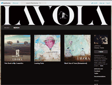 Tablet Screenshot of lavola.bandcamp.com