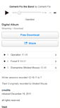 Mobile Screenshot of cementfix.bandcamp.com