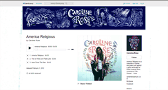 Desktop Screenshot of carolinerose.bandcamp.com