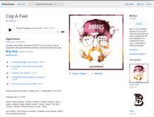 Tablet Screenshot of barbus.bandcamp.com