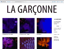 Tablet Screenshot of lagarconne.bandcamp.com