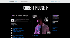 Desktop Screenshot of christianjoseph.bandcamp.com