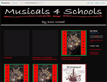 Tablet Screenshot of musicals4schools.bandcamp.com