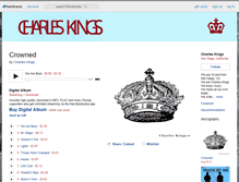 Tablet Screenshot of charleskings.bandcamp.com