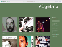 Tablet Screenshot of algebro.bandcamp.com