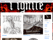 Tablet Screenshot of iignite.bandcamp.com