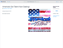 Tablet Screenshot of americasgottalent.bandcamp.com