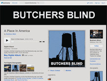 Tablet Screenshot of butchersblind.bandcamp.com
