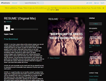 Tablet Screenshot of infered.bandcamp.com