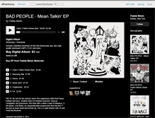 Tablet Screenshot of feebleminds.bandcamp.com