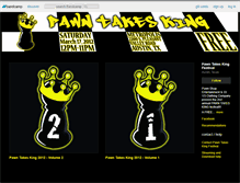 Tablet Screenshot of pawntakesking.bandcamp.com