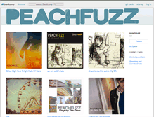 Tablet Screenshot of peachfuzz.bandcamp.com