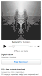 Mobile Screenshot of cyclopian.bandcamp.com
