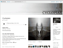 Tablet Screenshot of cyclopian.bandcamp.com