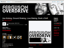 Tablet Screenshot of fergusonoverdrive.bandcamp.com