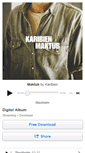 Mobile Screenshot of karibien.bandcamp.com