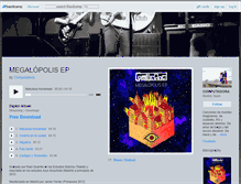 Tablet Screenshot of computadora.bandcamp.com