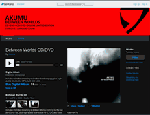 Tablet Screenshot of akumu.bandcamp.com