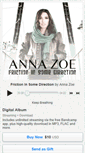 Mobile Screenshot of annazoe.bandcamp.com